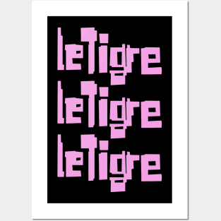 LE TIGRE Posters and Art